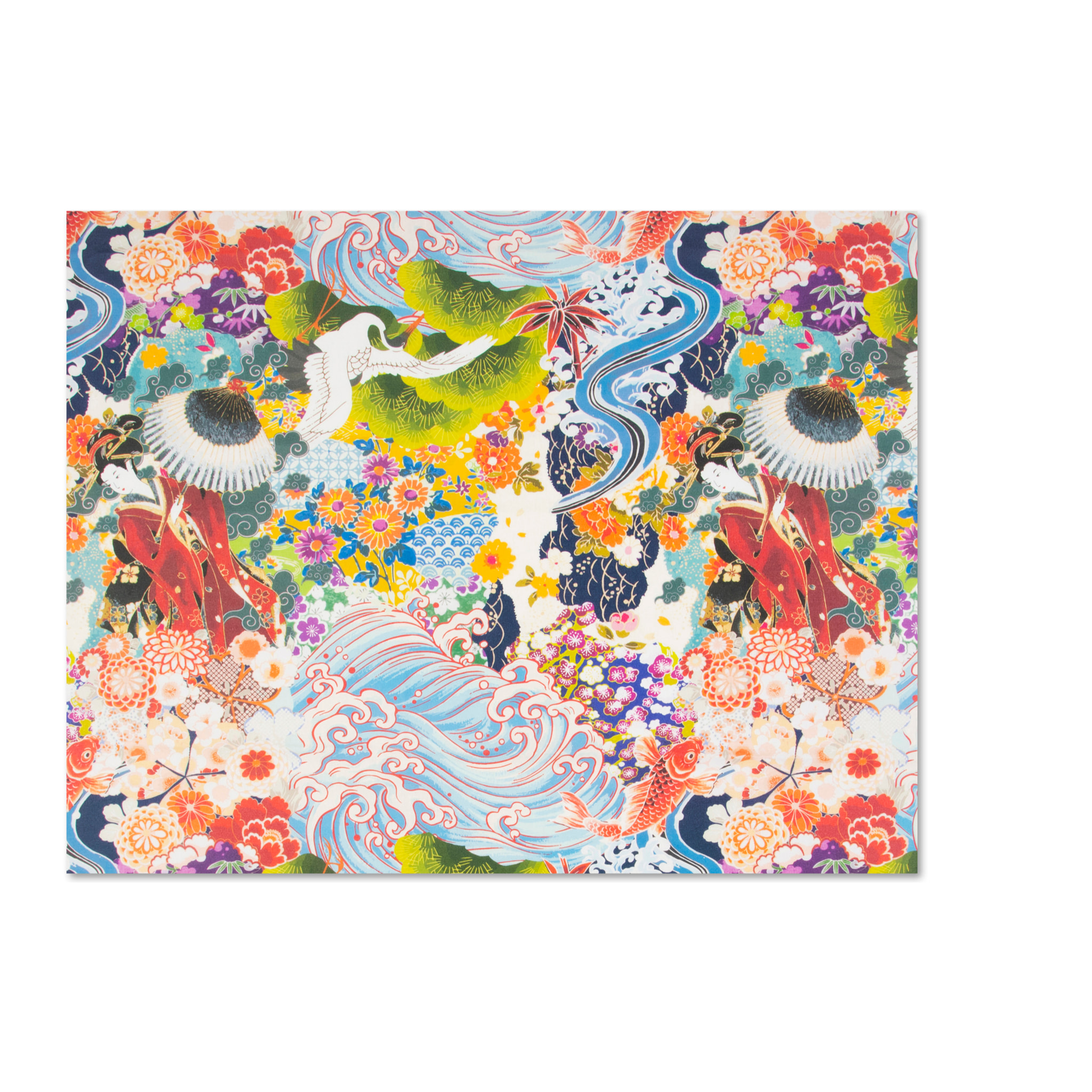 Tovaglia 140x180 Excelsa – Kimono, Cotone Multicolore