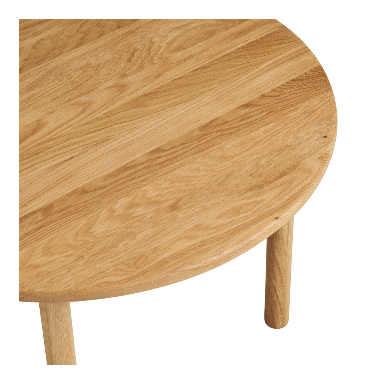 Jena - Tavolino da caffè in rovere naturale ø70x40 cm
