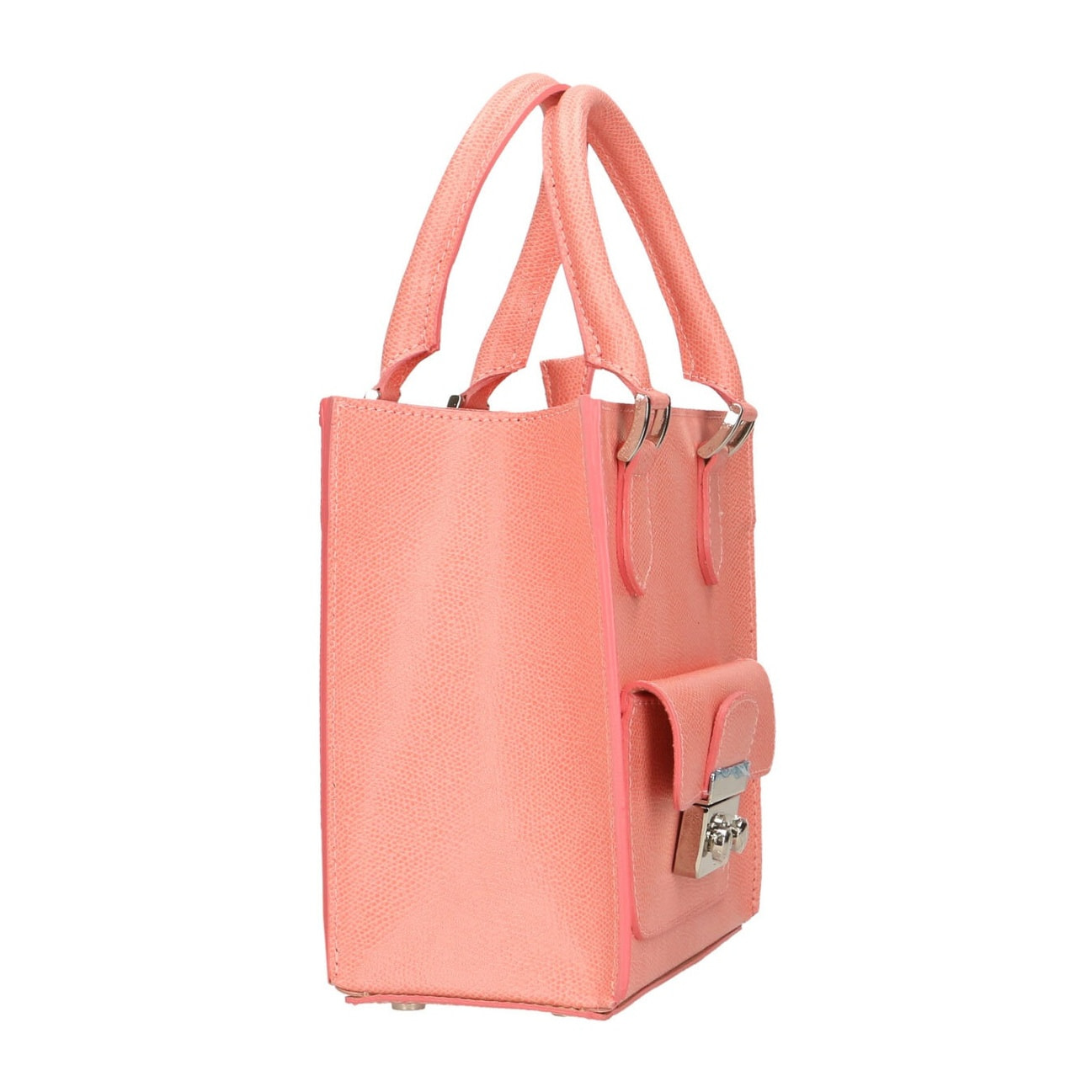 Borsa a mano da donna - Modello Iolara - Vera Pelle - 21.0 x 20.0 x 10.0 cm