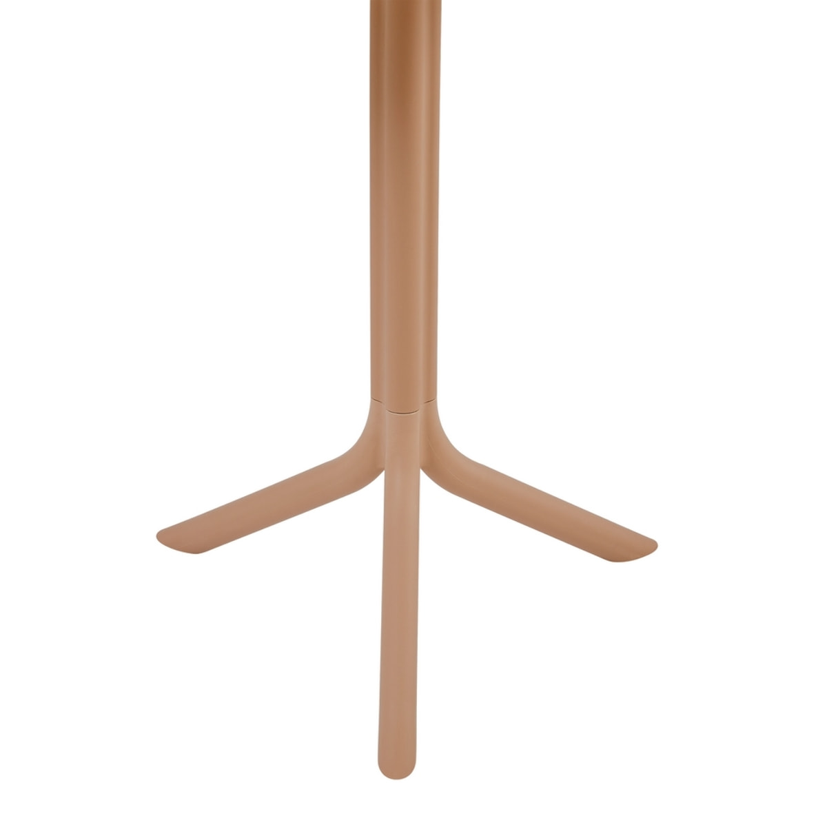 Tavolo alto da esterno in polipropilene 60x60x75cm tortora – Coimbra