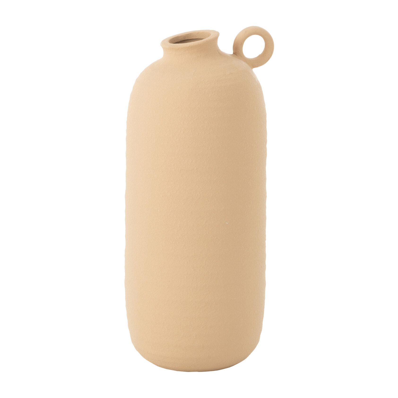 J-Line vase Cassia - céramique - beige - large - 38 cm de hauteur