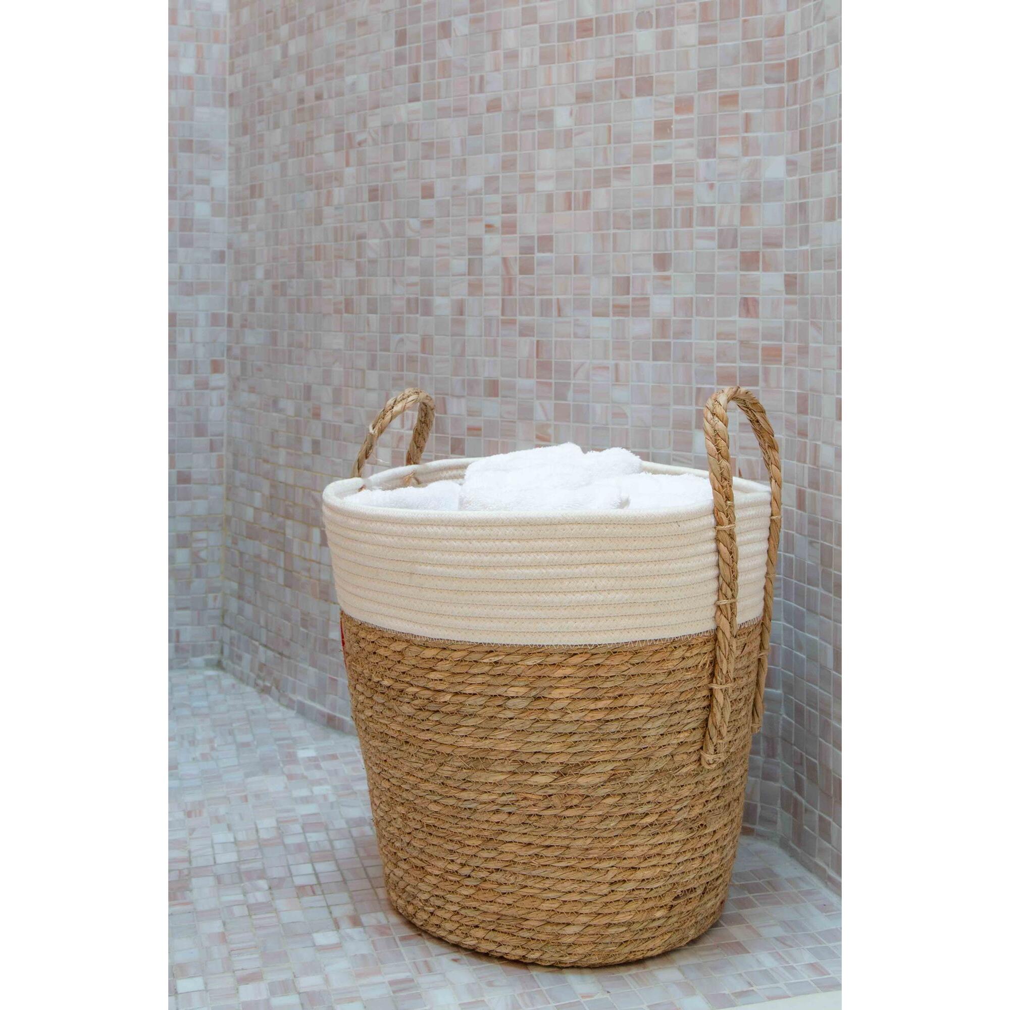 LE MARQUIER - Panier A Buches Bicolor Pura