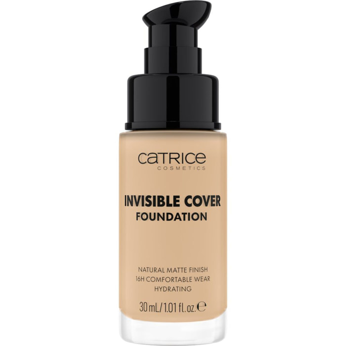 Invisible Cover Foundation - Fond de Teint Couvrant Invisible Fini Mat 30ml