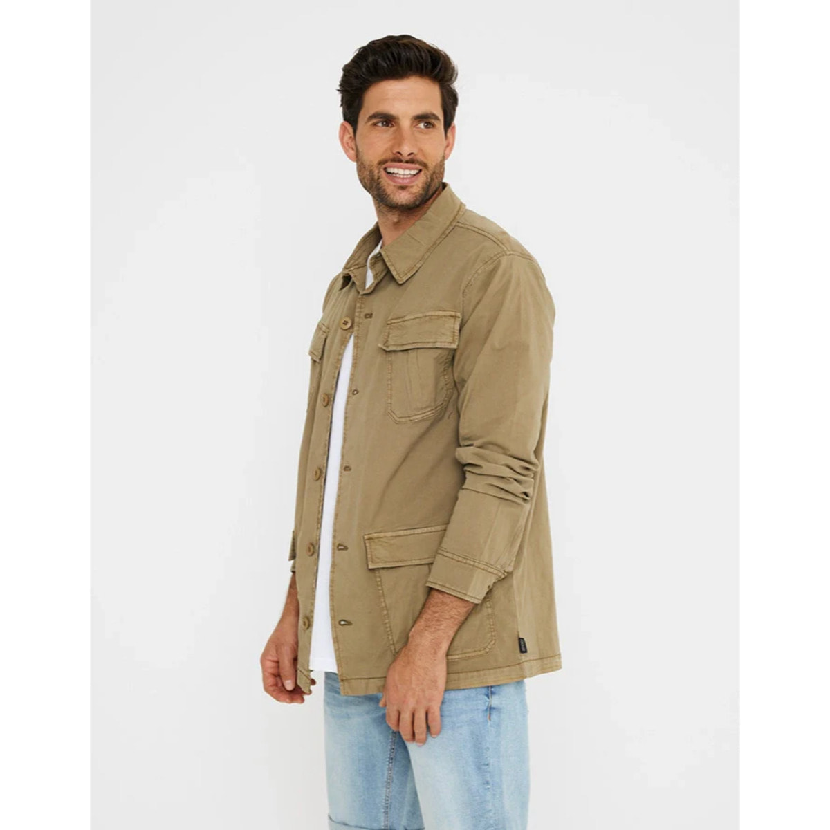 Sobrecamisa Caqui - Porquerolles