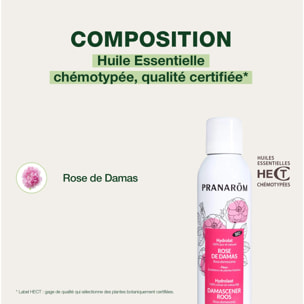 Pranarom - Hydrolat de Rose de Damas - Bio - 150 ml