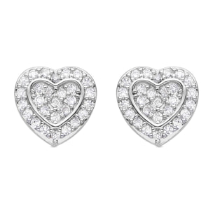 Pendientes Lux by Lux acabados plata