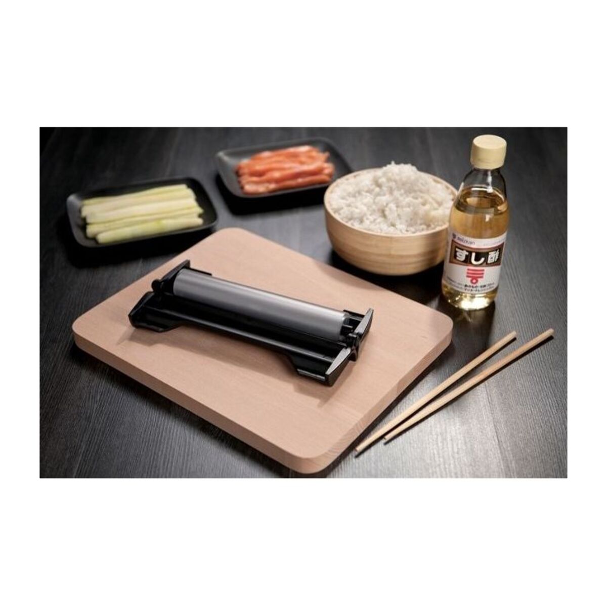 Coffret sushis EASY SUSHI 3.5cm Noir individuel