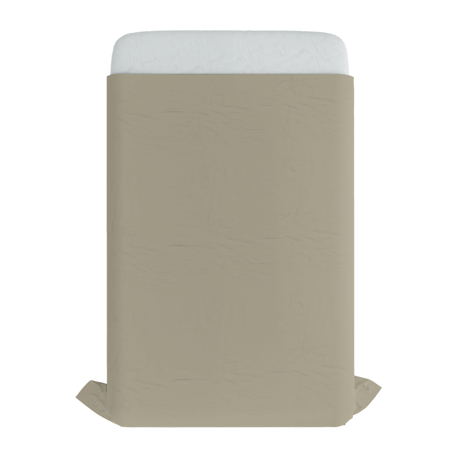 LENZUOLO SOPRA TINTA UNITA MAX COLOR, 100% COTONE - PIAZZA E MEZZA