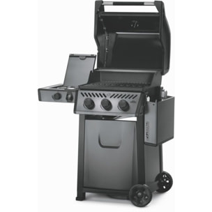 Barbecue gaz NAPOLEON Freestyle F365PGT-FR gris noir 3 brûleurs sur chariot, 51x45 cm