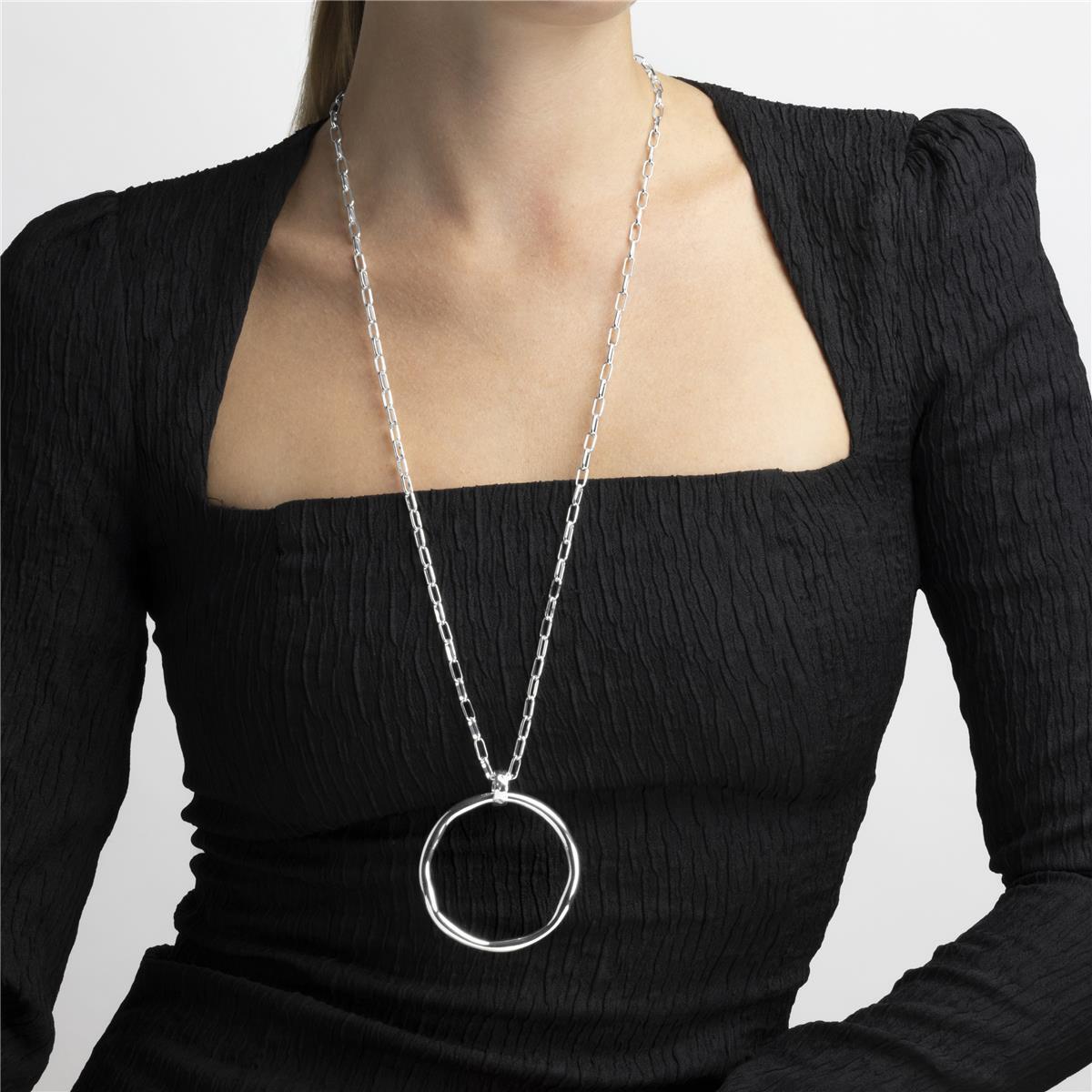 Collar Lux by Lux acabado en rodio