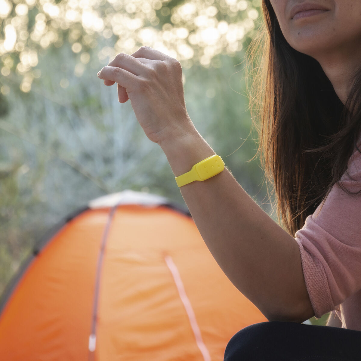 Pulsera Antimosquitos de Citronela InnovaGoods - Rojo