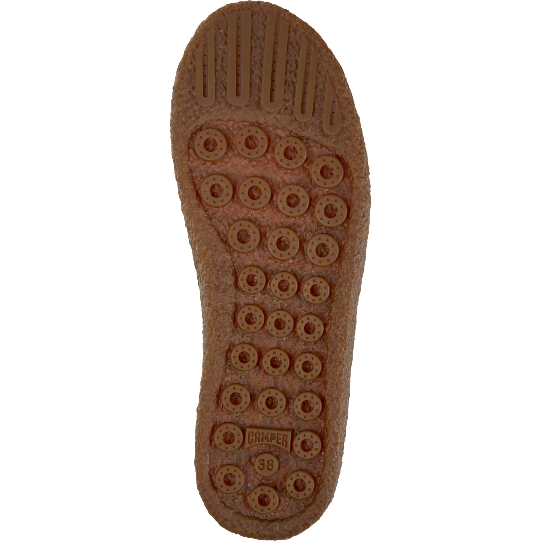 Sneakers - CAMPER Peu Terreno - Verde - Pelle scamosciata