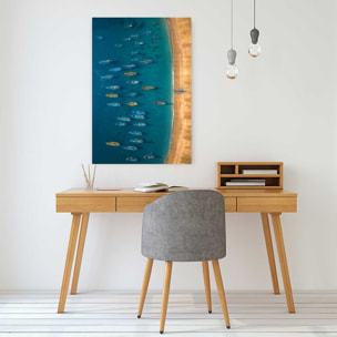 Tableau bateaux de pêche Tableau alu Dibond