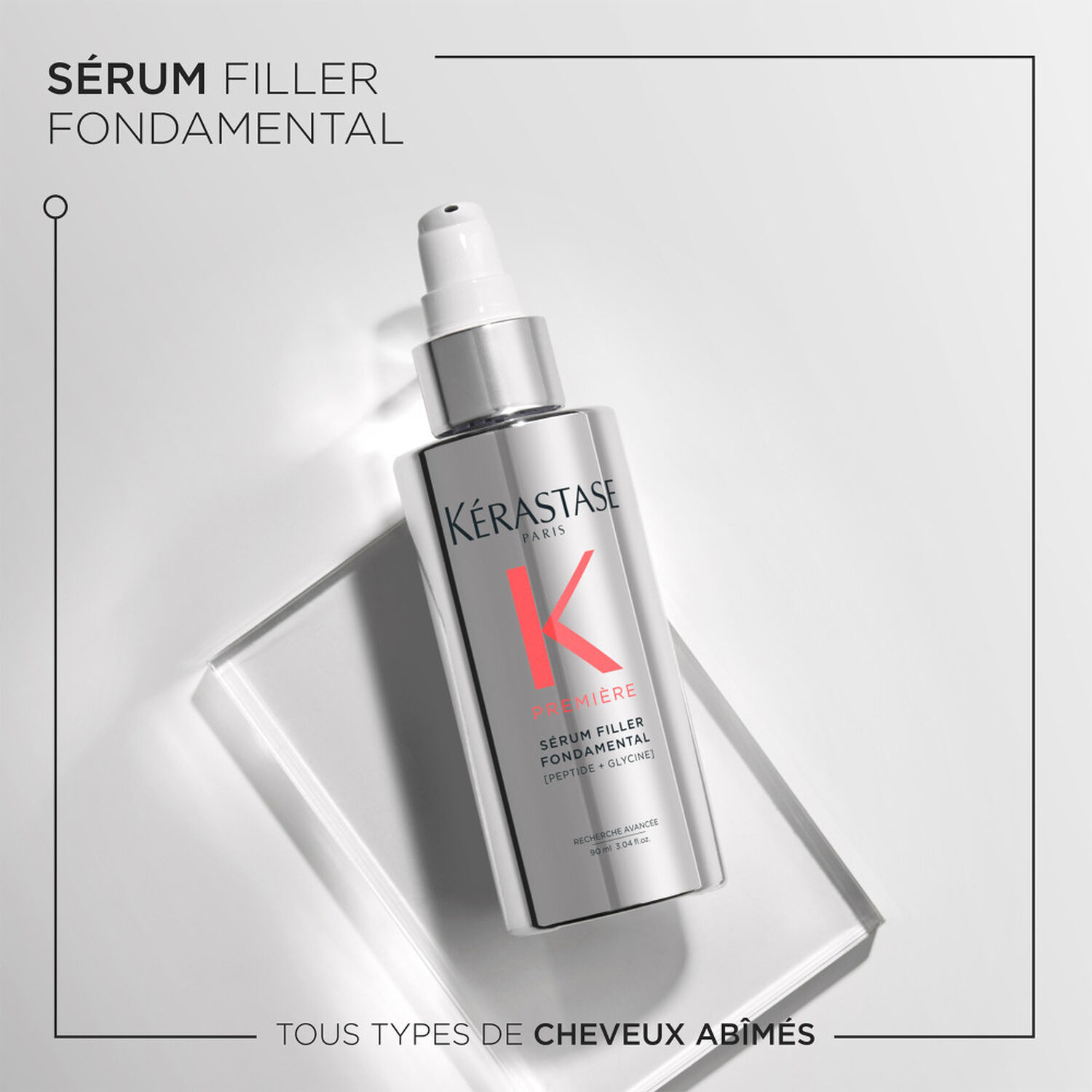 Premiere - Sérum filler réparateur anti-frizz pour tous types de cheveux abîmés.