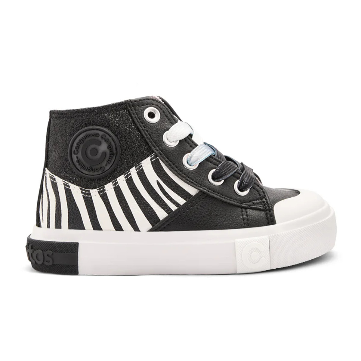 Sneakers alte con stampa ta per ragazze