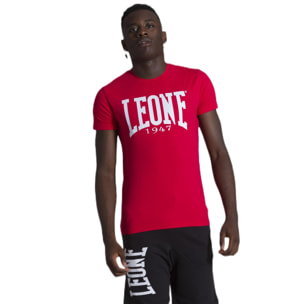 Camiseta de hombre Leone Basic de algodón de manga corta