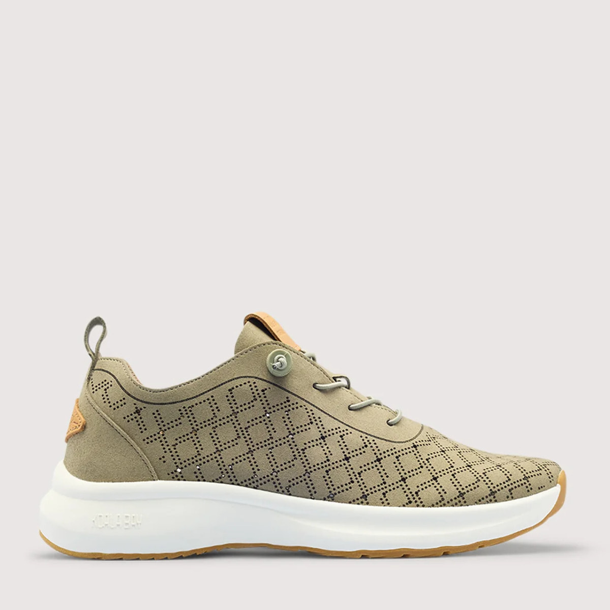 Sneaker Troquelado Caqui - Sunny