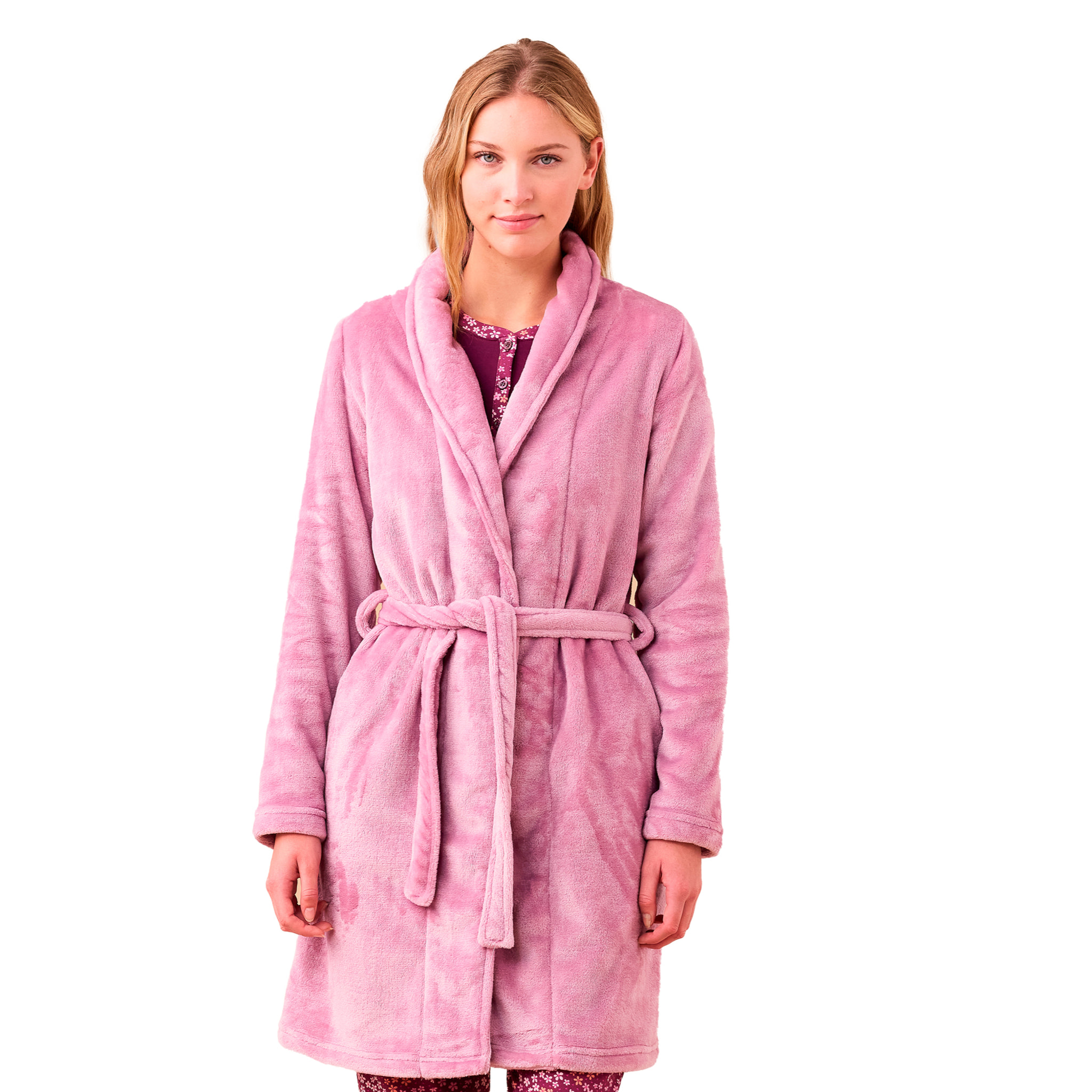 Vestaglia donna coral articolo unito. Noidinotte