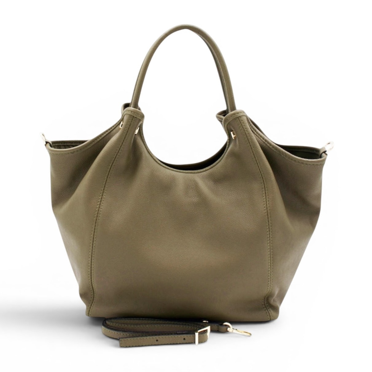 Borsa a Mano Cheval Firenze Karina Verde Militare