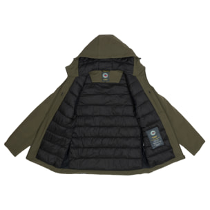 Chaqueta Hot Buttered térmica impermeable Tambora verde militar