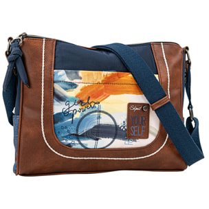 Bolso Bandolera Mujer Skpat Sirmione Azul Marino