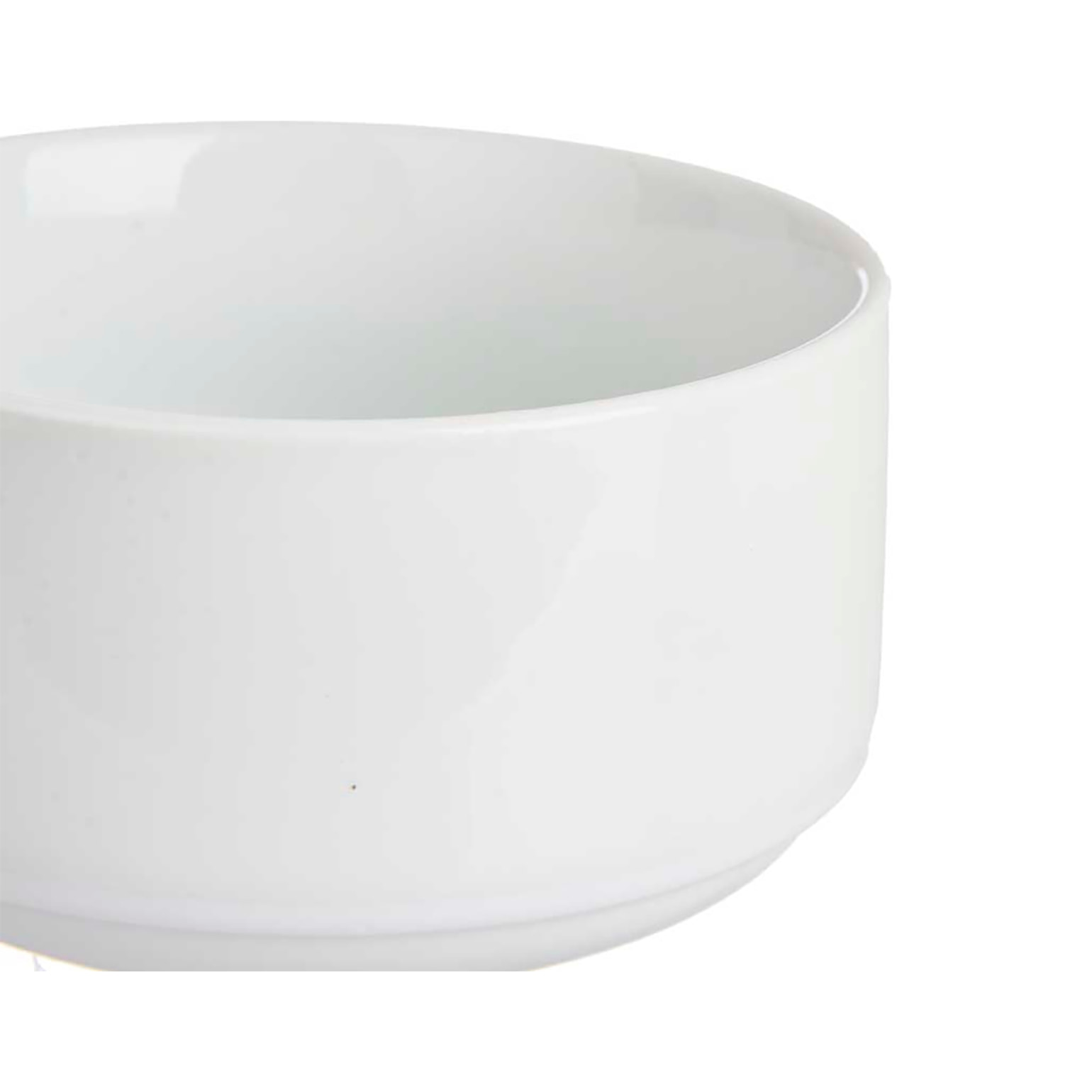 PACK 6 BOLLE IMPILABILI IN PORCELLANA 10,5 CM