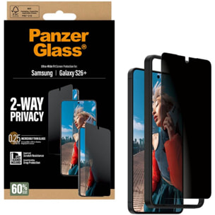 Protège écran PANZERGLASS Samsung Galaxy S26 Plus Privacy