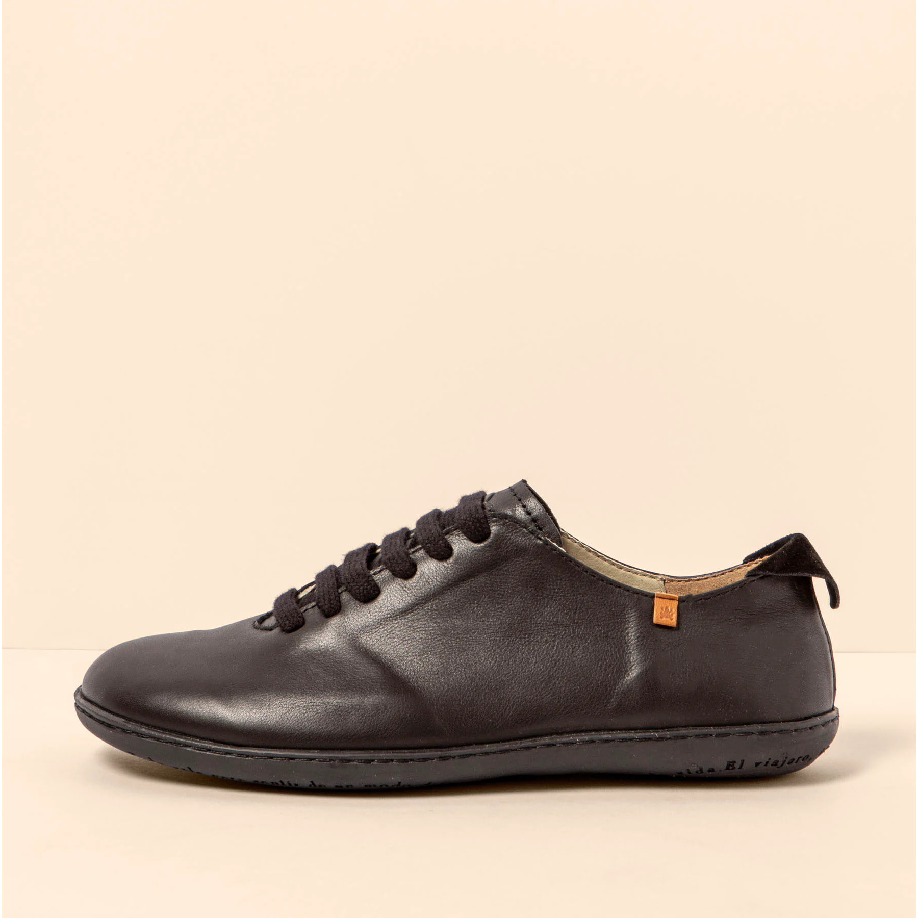 Zapatillas N296 SOFT NAPPA BLACK/EL VIAJERO color Black