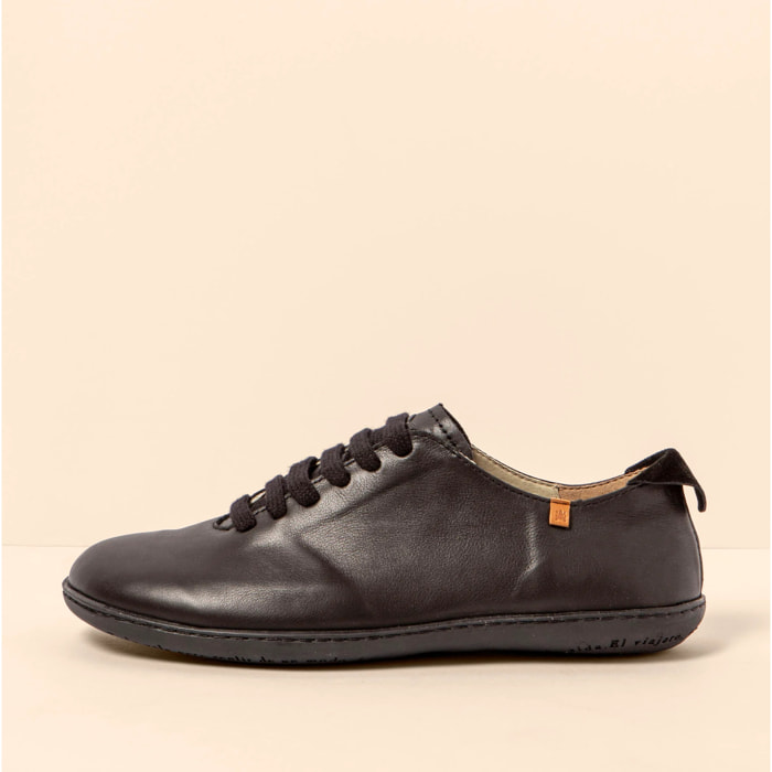Zapatillas N296 SOFT NAPPA BLACK/EL VIAJERO color Black