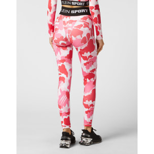 PLEIN SPORT Sport Leggings CAMOUFLAGE