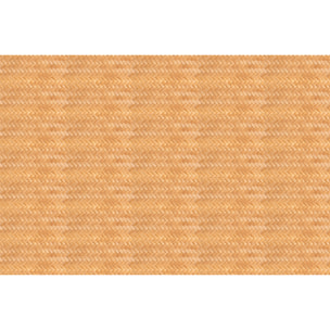 Rouleau revêtement adhésif vinyle au mètre - Sticker mural tête de lit - ROTIN TRESSÉ BOHÈME