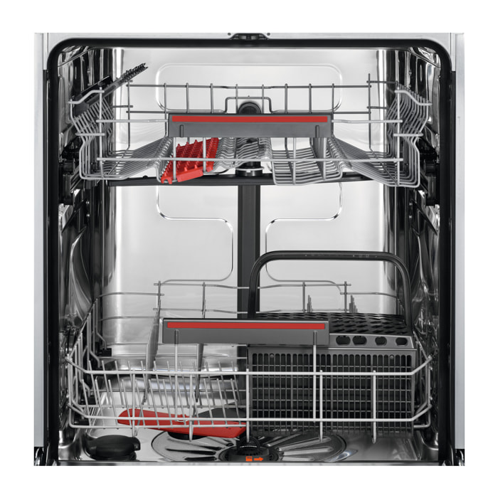 AEG Lavavajillas de 60 cm Serie 6000 SatelliteClean para 13 cubiertos FFB64627ZM