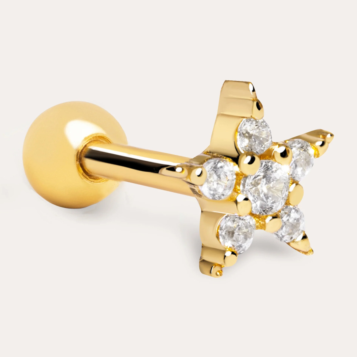 Orecchino starlight  Argento Placcato Oro