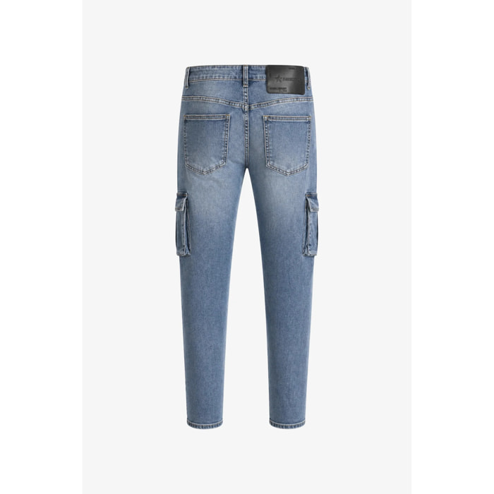 Jeans Esercito cargo lunghi denim uomo