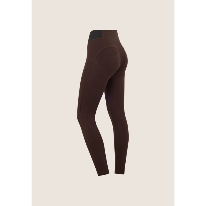 WR.UP® superskinny 7/8 vita alta con inserti jacquard