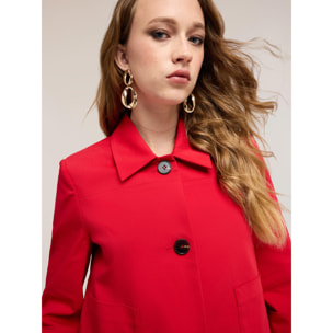 Motivi - Giacca con maniche corte - Rosso