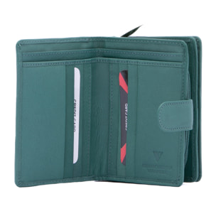 Portafoglio  da donna ecopelle Prodotto Vegano 13x9,5x4 cm