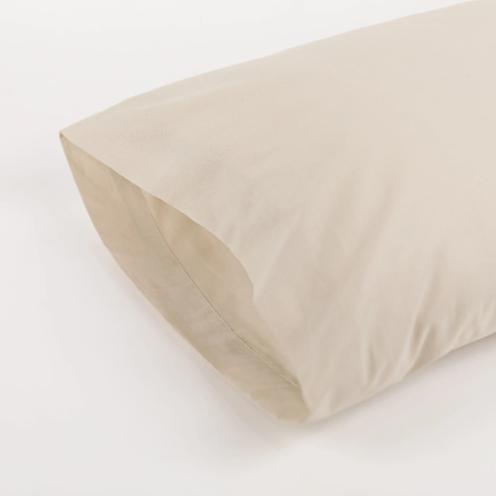 Funda de almohada algodón lisa