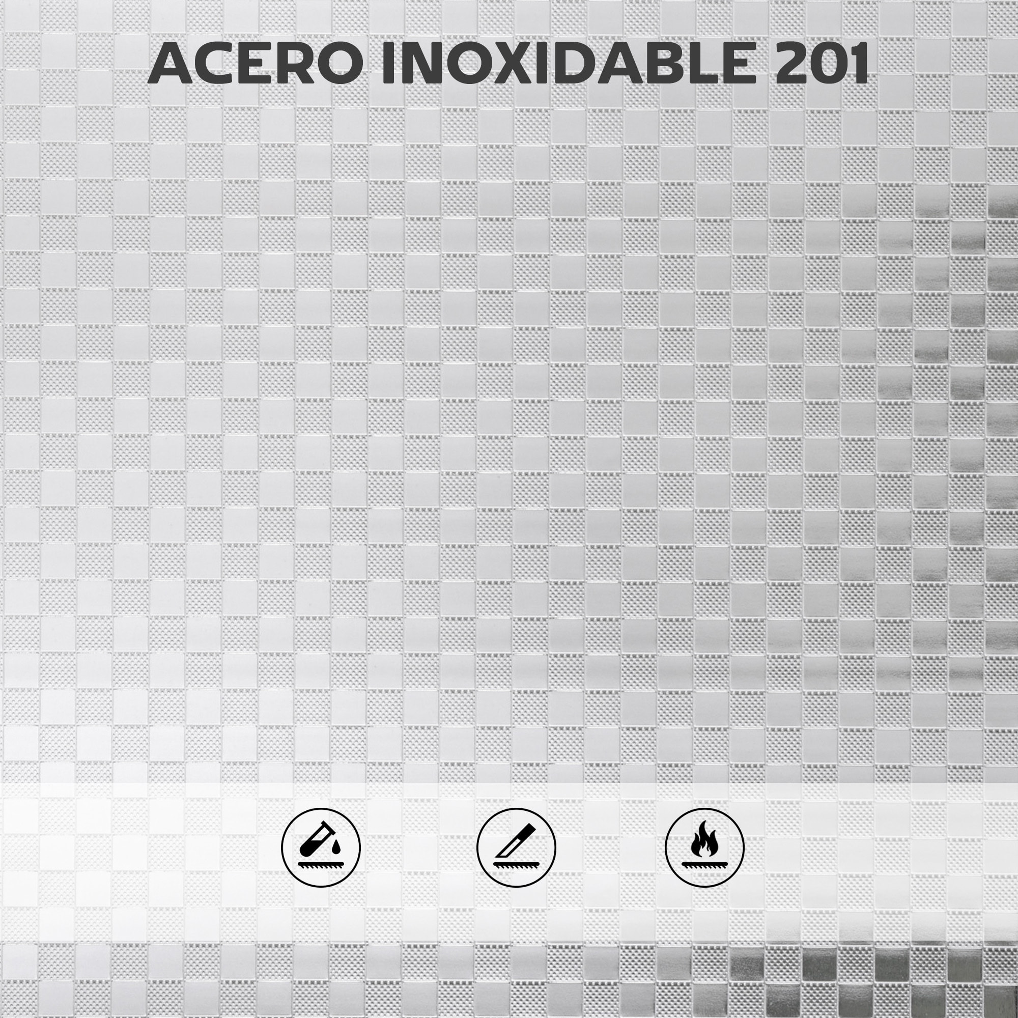 Carrito Auxiliar con Ruedas de Acero Inoxidable, Carro de Servicio de 4 Niveles con Estantes Ajustables, 4 Ruedas, Carrito para Cocina, Restaurante, 60x35x100 cm, Plata