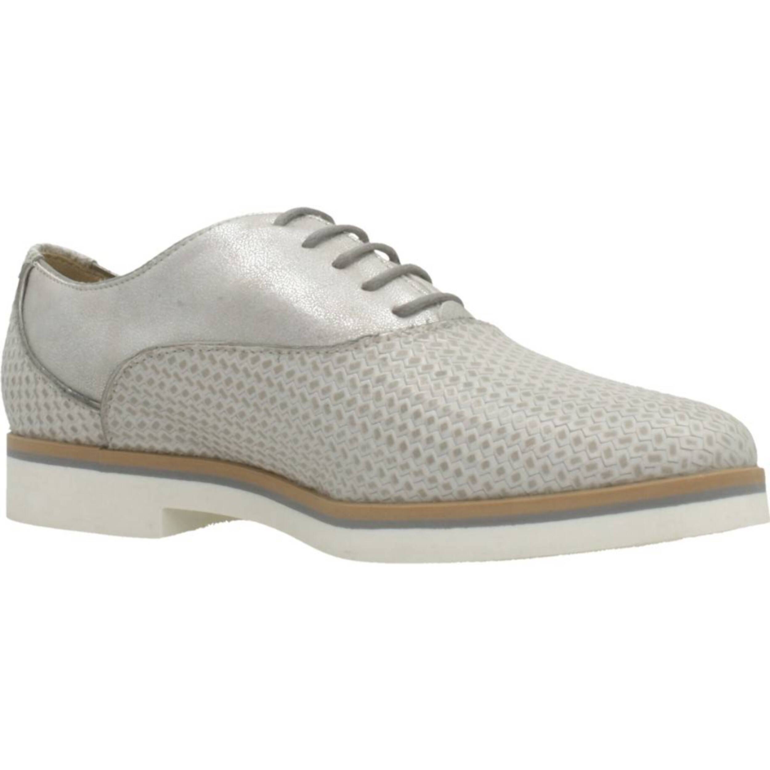 Bluchers Mujer de la marca GEOX  modelo D JANALEE A PLATA