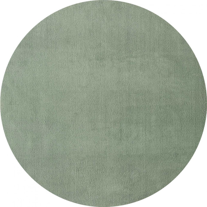 Tapis salon MITA, soft et soyeux, tapis uni à l'aspect Shaggy