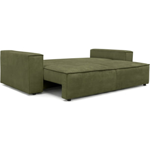 Canapé convertible 3 places en tissu chenille - HARPER