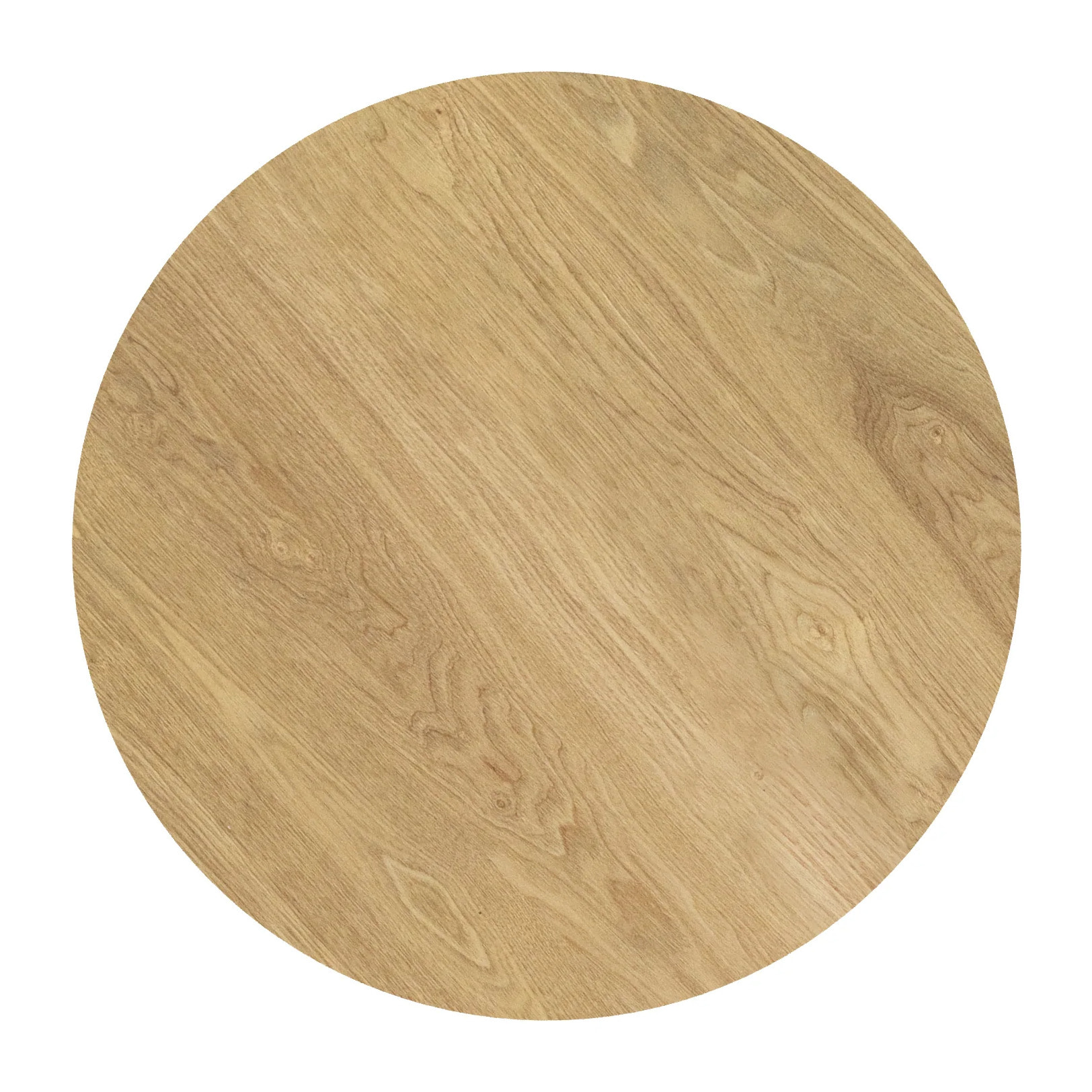 Table ronde 4 personnes en bois clair naturel D105 cm - Liwa