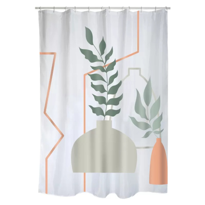 RIDEAU DE DOUCHE POLYESTER 180x200CM KENZI