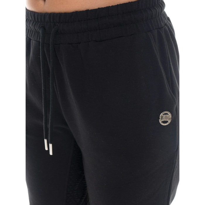 Pantalone invernale donna, fondo in costina, inserti in treccia Leone 1947 Braid