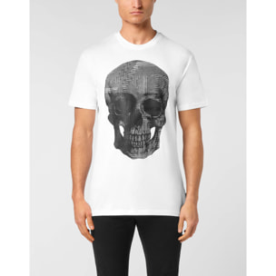 PHILIPP PLEIN Camiseta de cuello redondo y manga corta SKULL