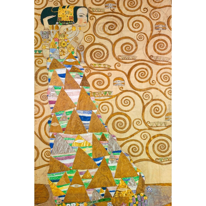 Tableau célèbre Klimt Expectation Toile imprimée