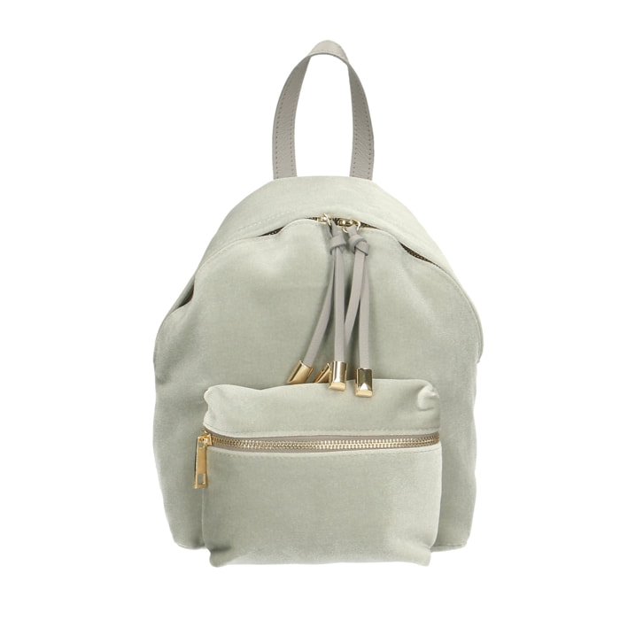 Zaino da donna in velluto - Modello Belluno - 22.0 x 29.0 x 15.0 cm