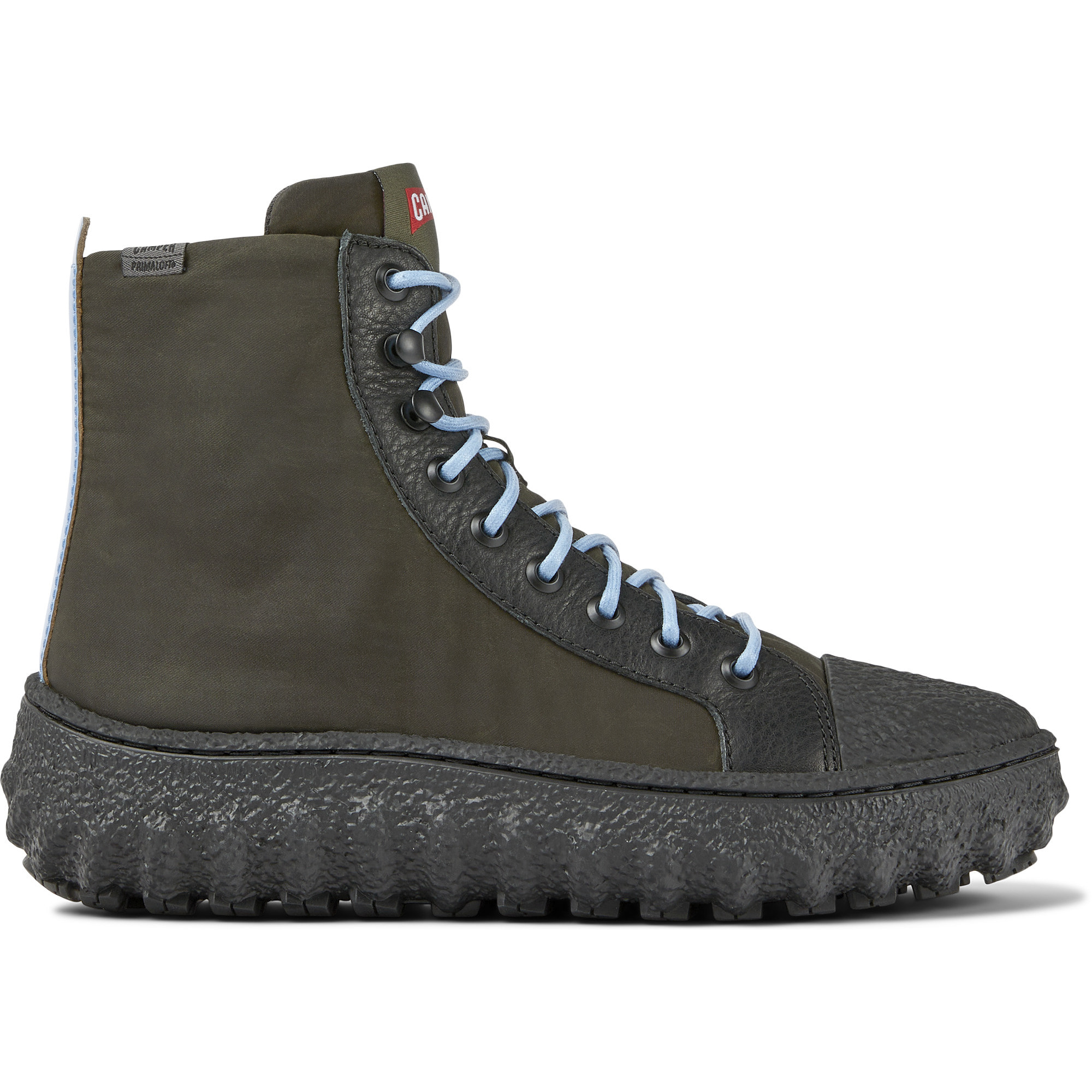 Stivaletti - CAMPER Ground - Verde - Tessuto tecnico / Pelle