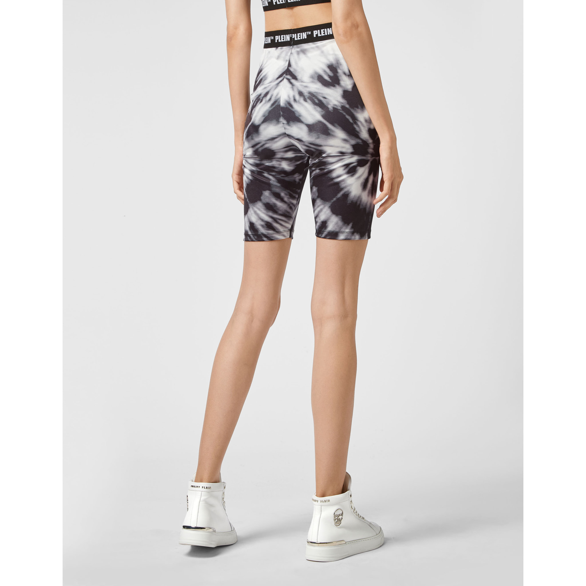 PHILIPP PLEIN Pantalones cortos TIE DYE